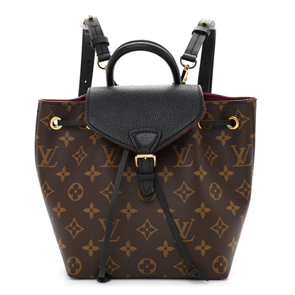 Louis Vuitton Monogram BB Montsouris NM Backpack Black 1 of 10