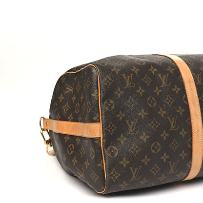 Louis Vuitton Monogram Keepall Bandouliere 50 8 of 11
