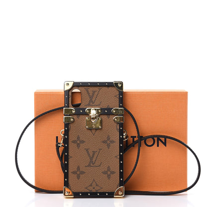Louis Vuitton Reverse Monogram Eye-Trunk iPhone X Case 7 of 7