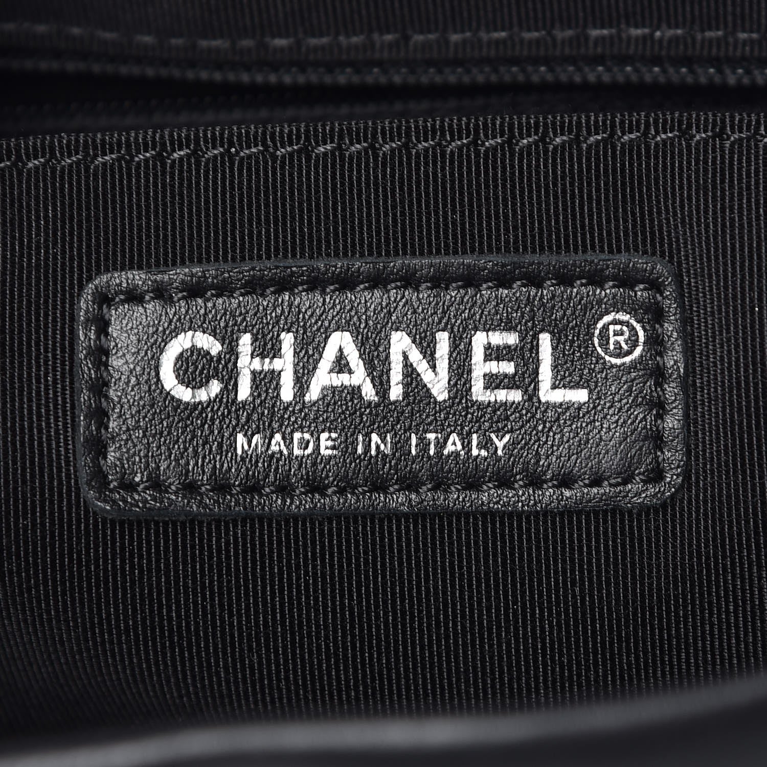 Chanel Calfskin Chevron Quilted Large Urban Spirit Backpack Black 6 of 7