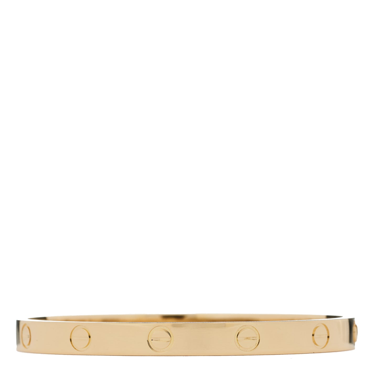 18K Yellow Gold LOVE Bracelet 17