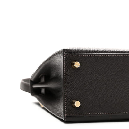 Hermes Epsom Kelly Sellier 25 Bai Brun 9 of 11