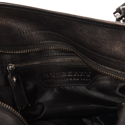 Burberry Calfskin Dallinger Satchel Black 6 of 9