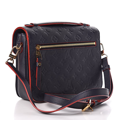 Louis Vuitton Empreinte Pochette Metis Marine Rouge 3 of 11