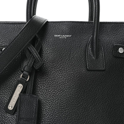 Saint Laurent Grained Calfskin Baby Supple Sac De Jour Black 8 of 10