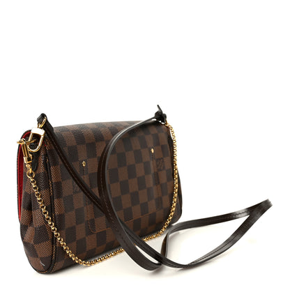 Louis Vuitton Damier Ebene Favorite MM 3 of 12