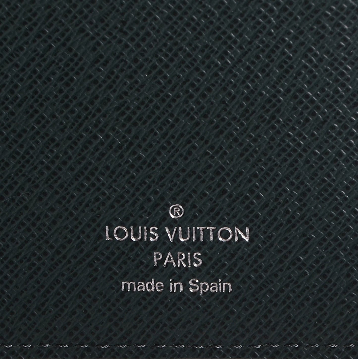 Epi Brazza Wallet Vert Anglais