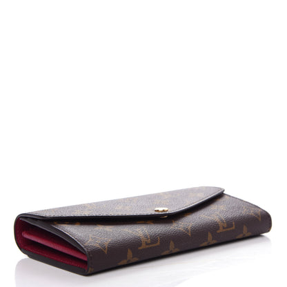 Louis Vuitton Monogram Sarah Wallet NM Fuchsia 4 of 7