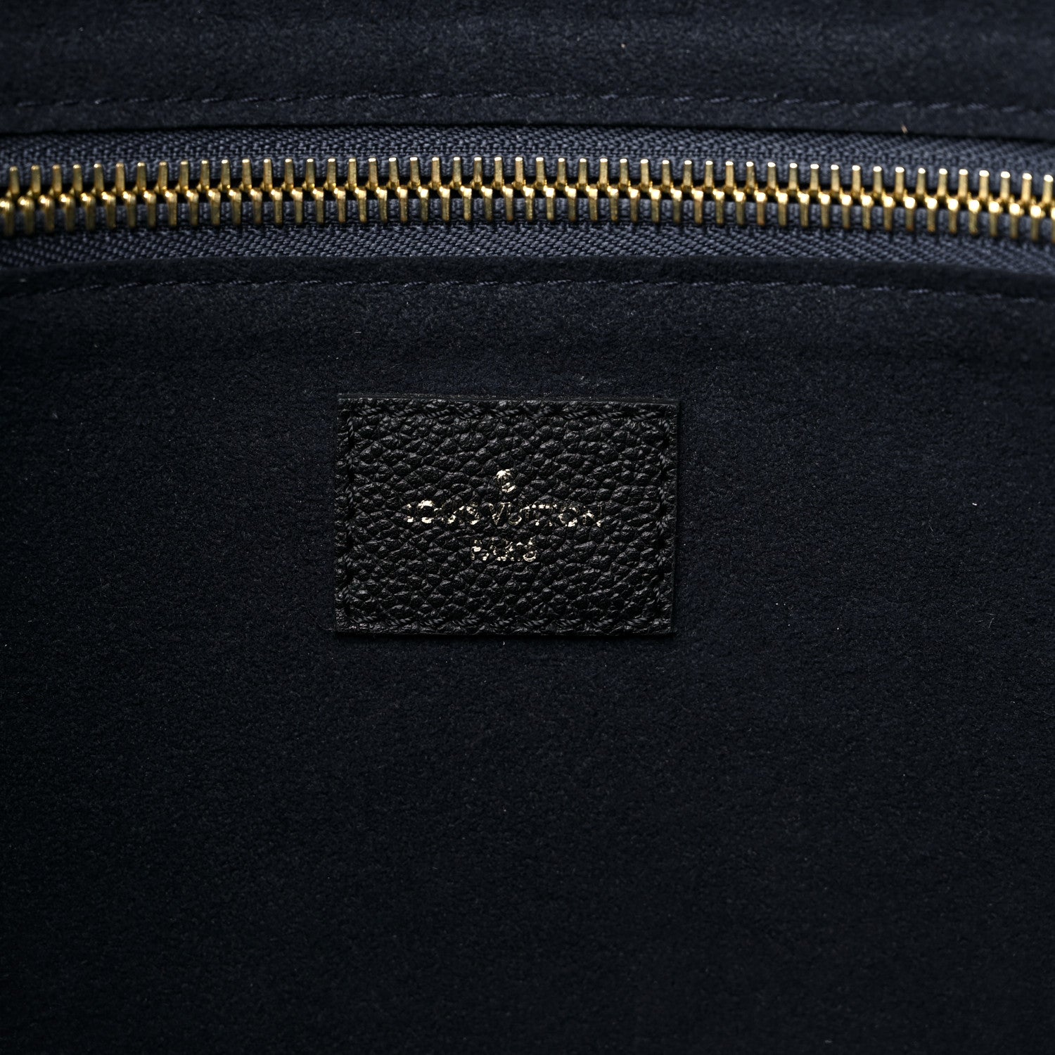 Louis Vuitton Empreinte Monogram Giant Neverfull MM Black 6 of 11