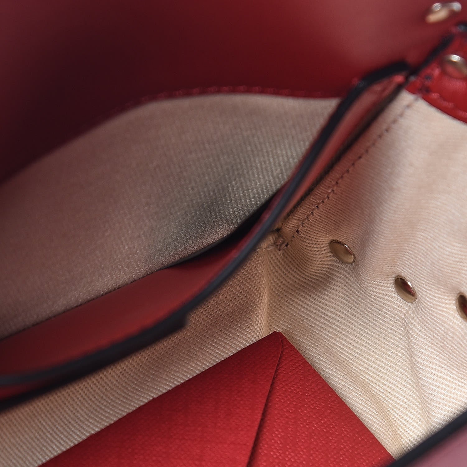 Valentino Garavani Vitello Mini Rockstud Crossbody Bag Rosso Valentino 7 of 9