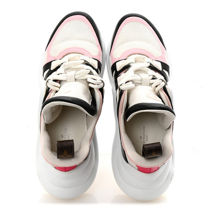 Louis Vuitton Calfskin Technical Nylon LV Archlight Sneaker 38 Rose Clair 2 of 9
