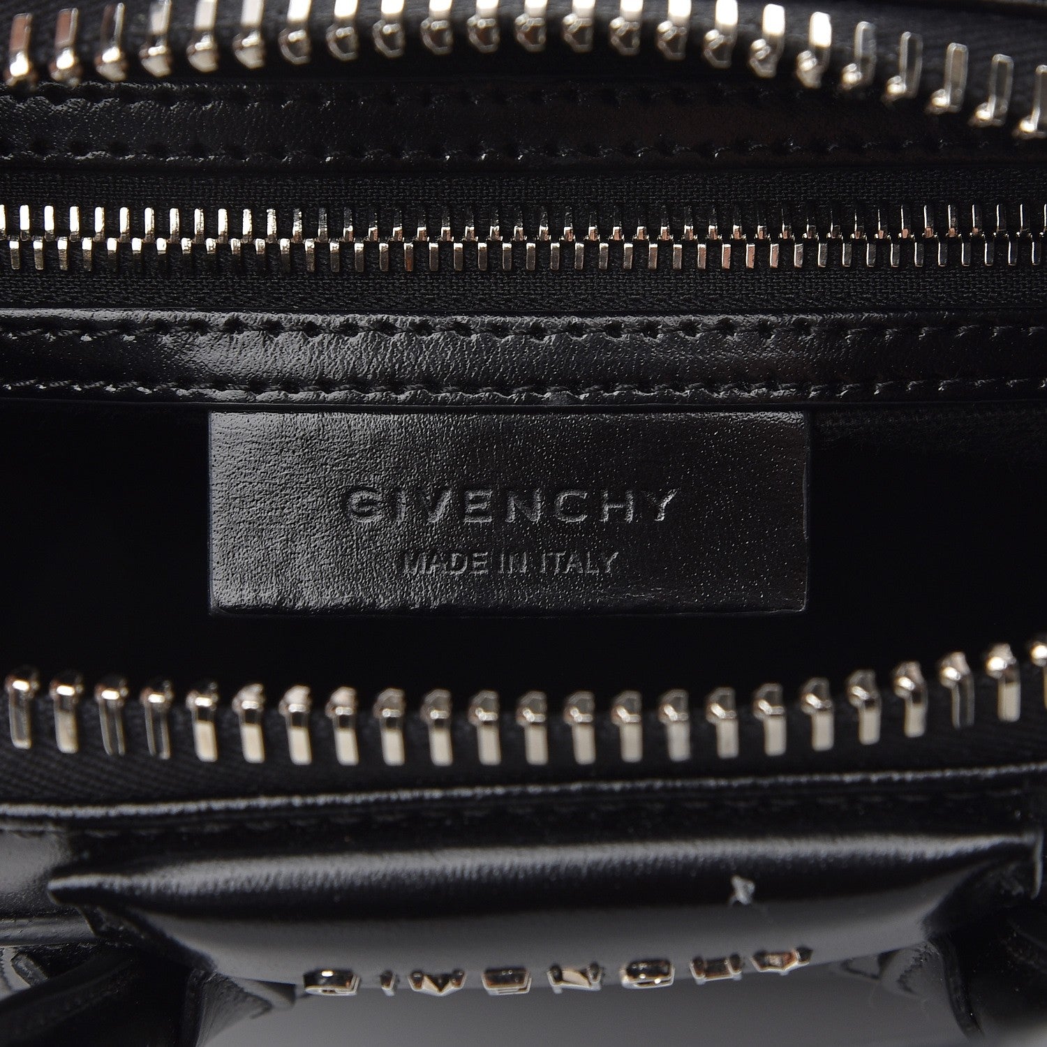 Givenchy Shiny Lord Calfskin Mini Antigona Black 6 of 7