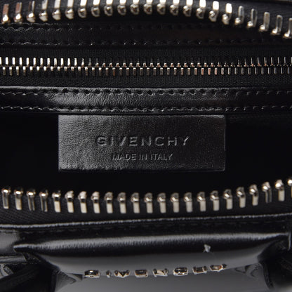Givenchy Shiny Lord Calfskin Mini Antigona Black 6 of 7