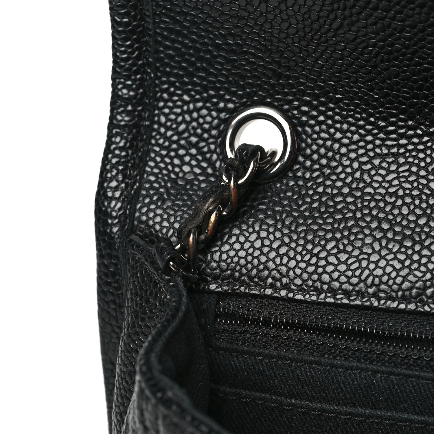Chanel Caviar Small Natural Beauty Flap Black 11 of 11