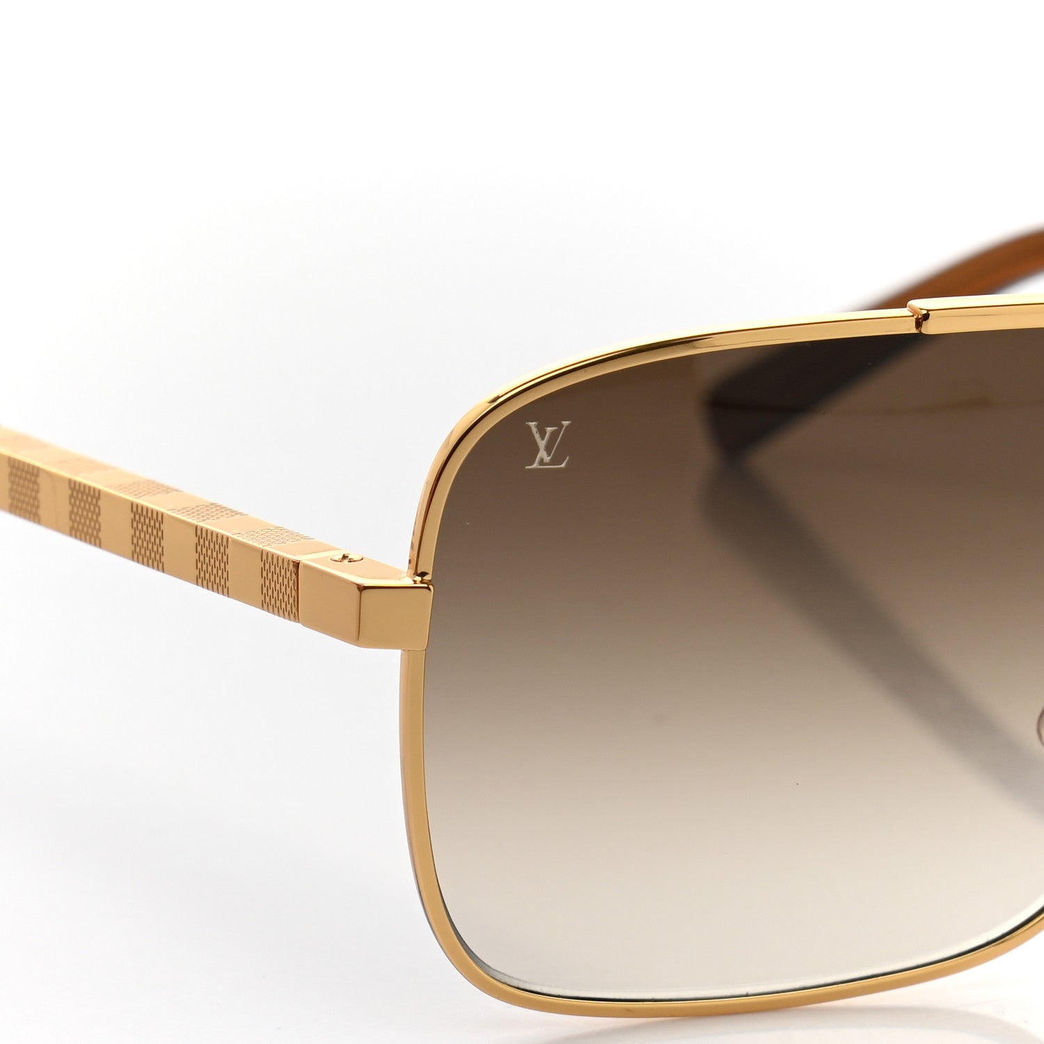 Louis Vuitton Attitude Sunglasses Z0259U Gold 6 of 10
