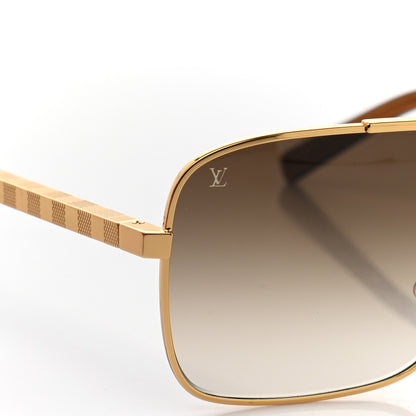 Louis Vuitton Attitude Sunglasses Z0259U Gold 6 of 10