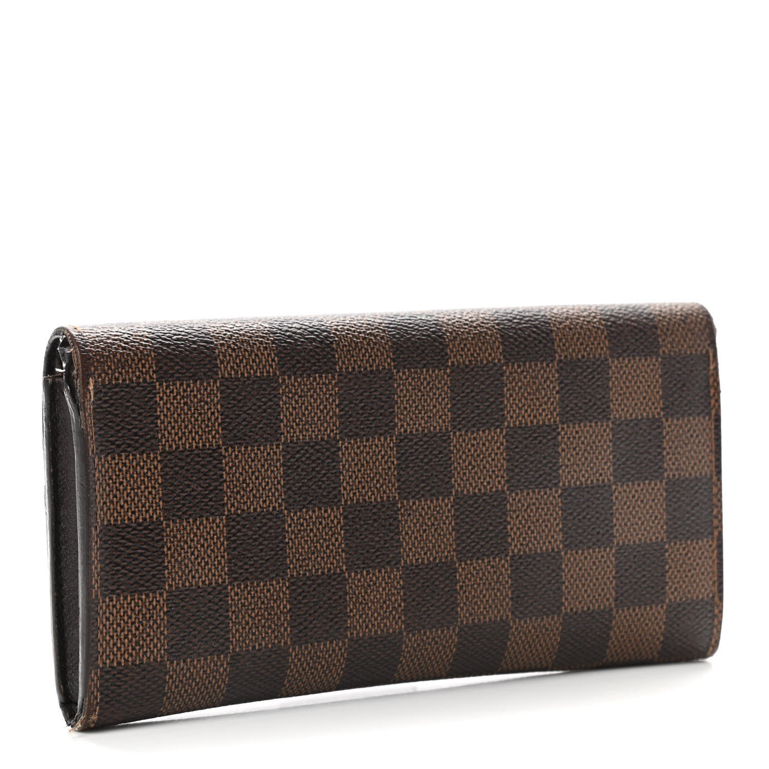 Louis Vuitton Damier Ebene Emilie Wallet 2 of 10