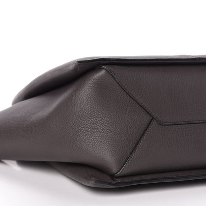 Celine Baby Grained Calfskin Small Tri-Fold Bag Anthracite 5 of 11