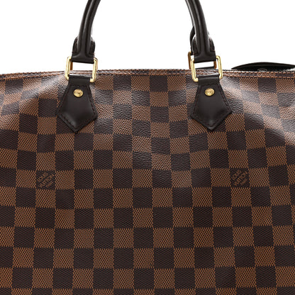 Louis Vuitton Damier Ebene Speedy 35 8 of 10