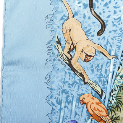 Hermes Silk La Treve De L'eau Scarf 90 4 of 6