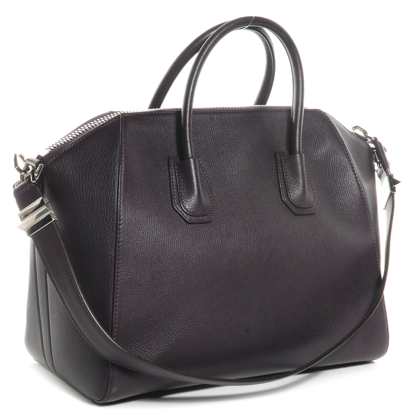Goatskin Medium Antigona Aubergine