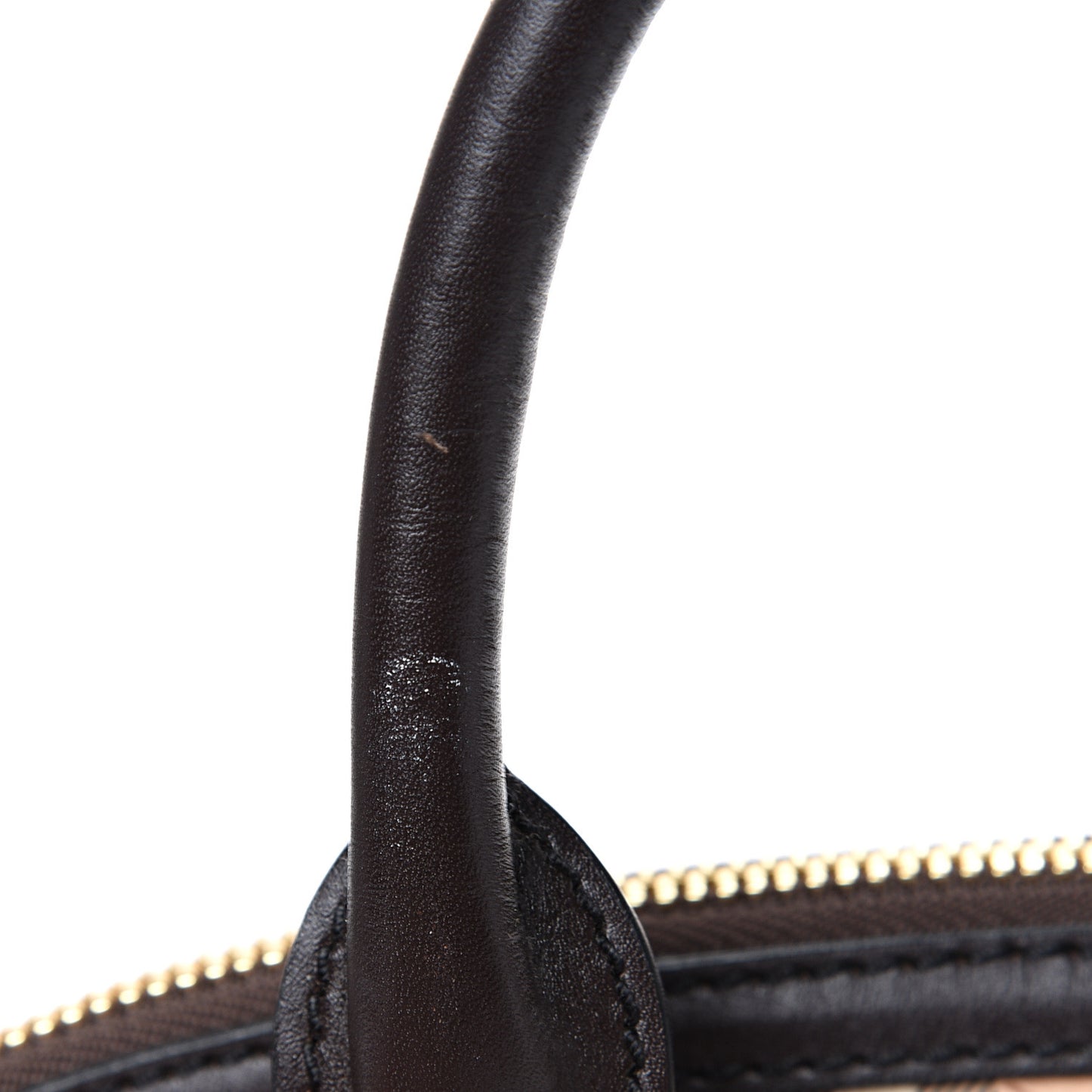 Haymarket Check Small Orchard Bowling Bag Chocolate