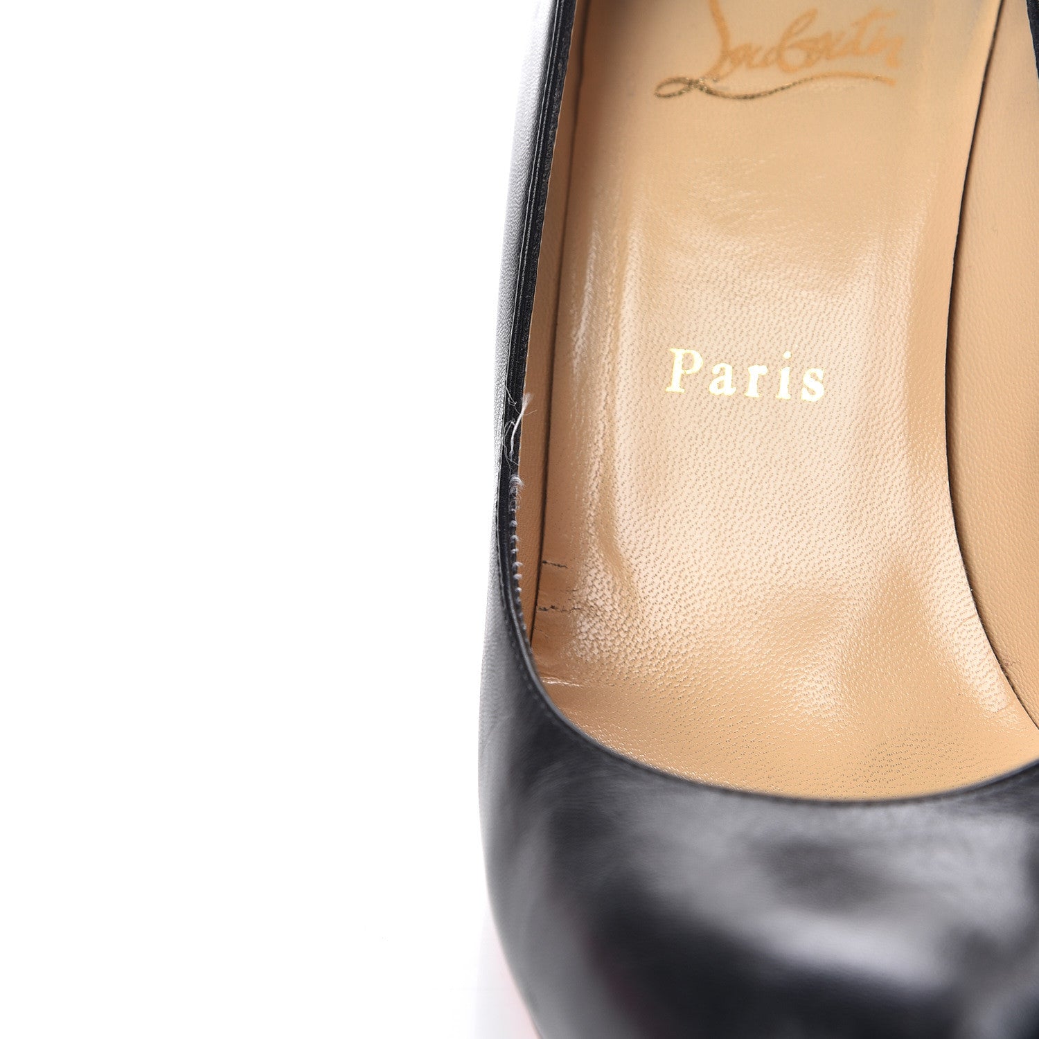 Christian Louboutin Kid Simple 100 Pumps 37 Black 16 of 18