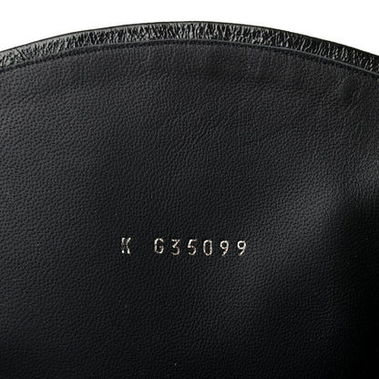 Chanel Calfskin CC High Boots 37.5 Black 8 of 12