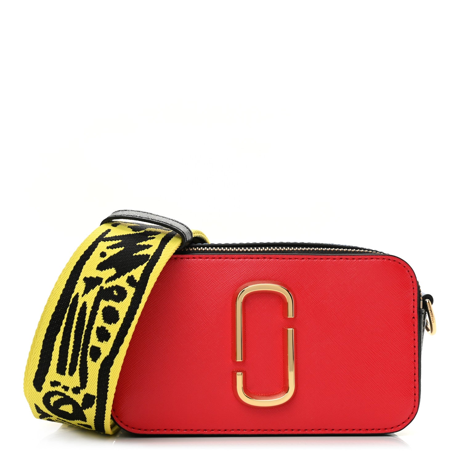 Marc Jacobs Saffino Small Snapshot Colour Block Camera Bag Red Multicolor 1 of 7