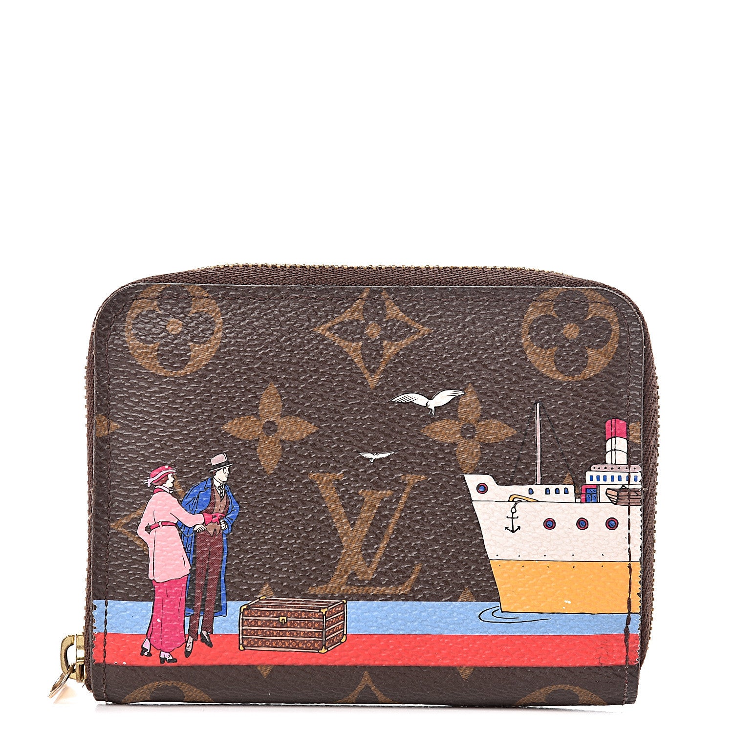 Louis Vuitton Monogram 2016 Christmas Animation Zippy Coin Purse 1 of 7