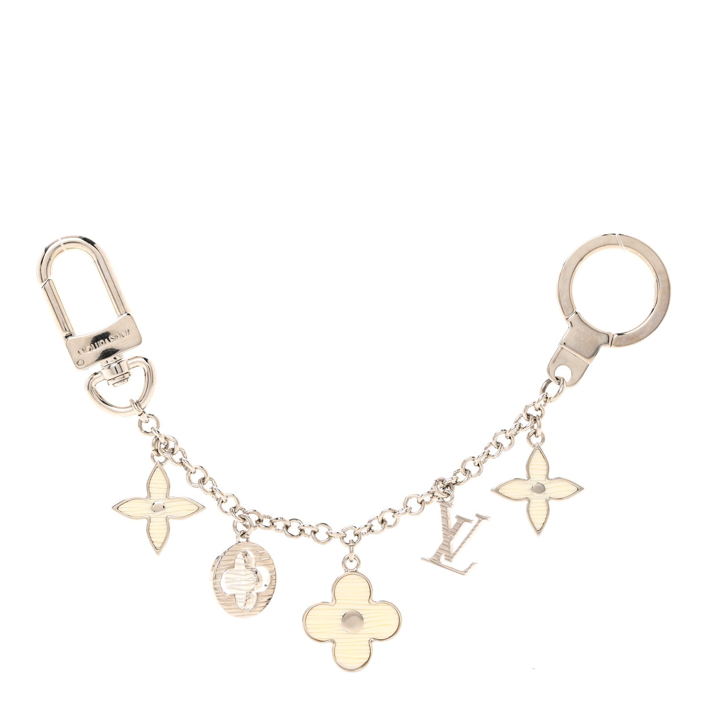 Fleur d'Epi Bag Charm Chain Ivory