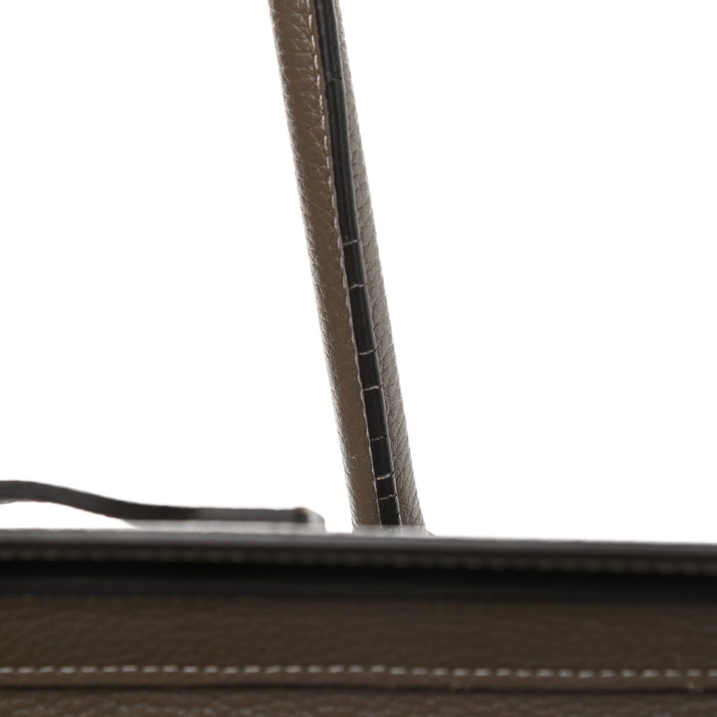 Drummed Calfskin Micro Luggage Souris