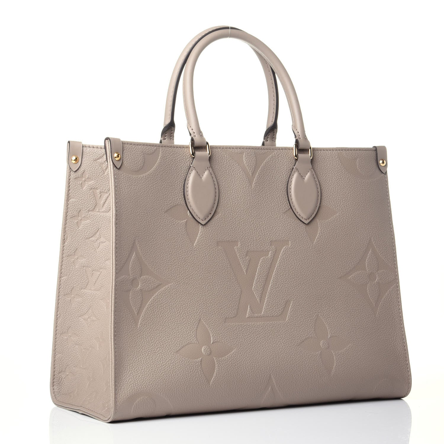 Louis Vuitton Empreinte Monogram Giant Onthego MM Tourterelle 6 of 12
