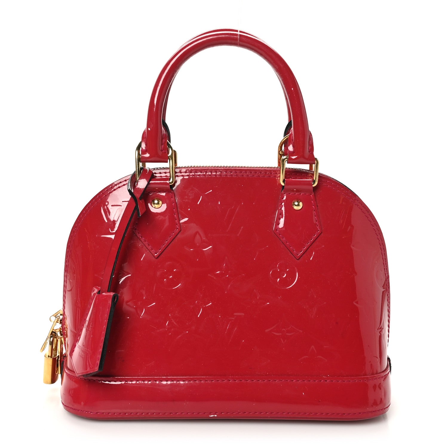 Louis Vuitton Vernis Alma BB Rose Indien 1 of 13