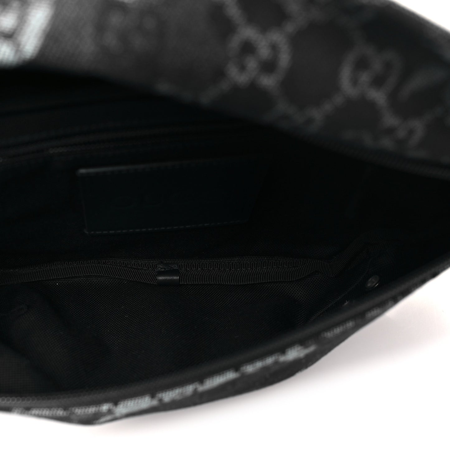 Denim Monogram Web Belt Bag Blue Multicolor