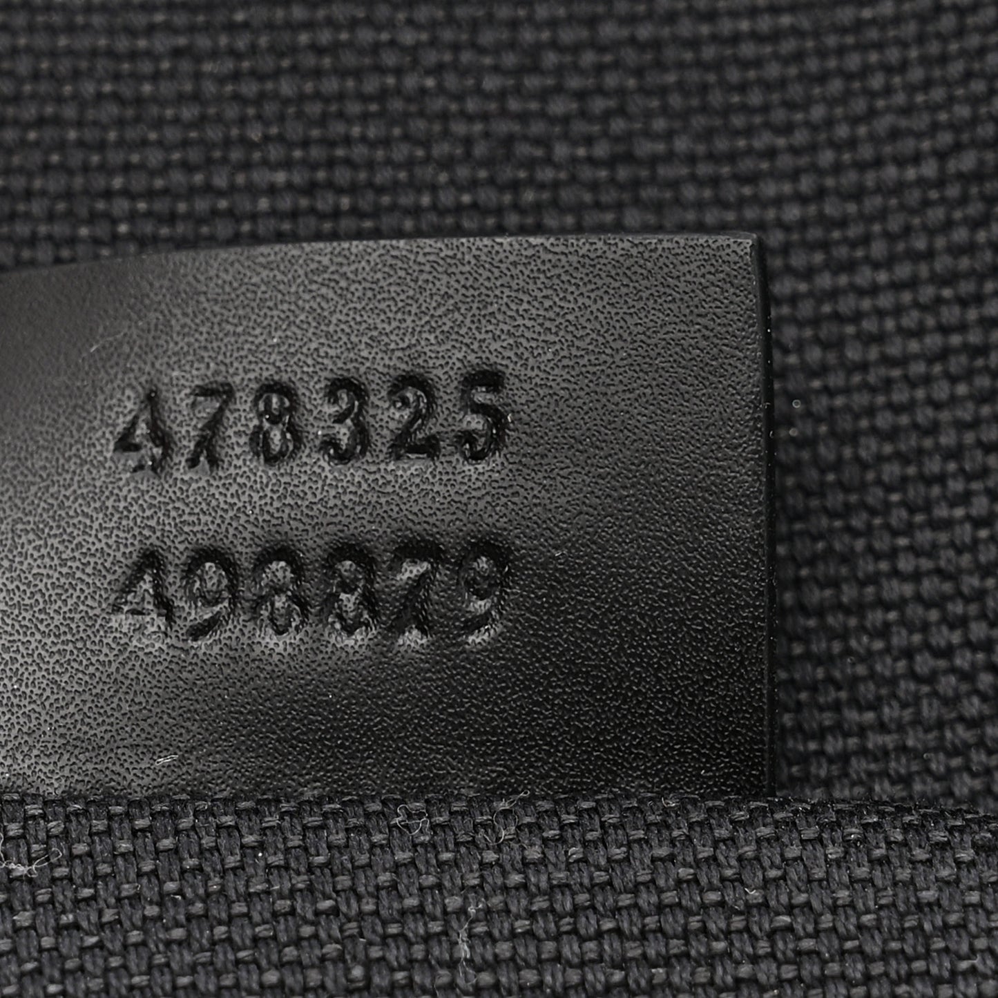 GG Supreme Monogram Web Belt Bag Black Grey