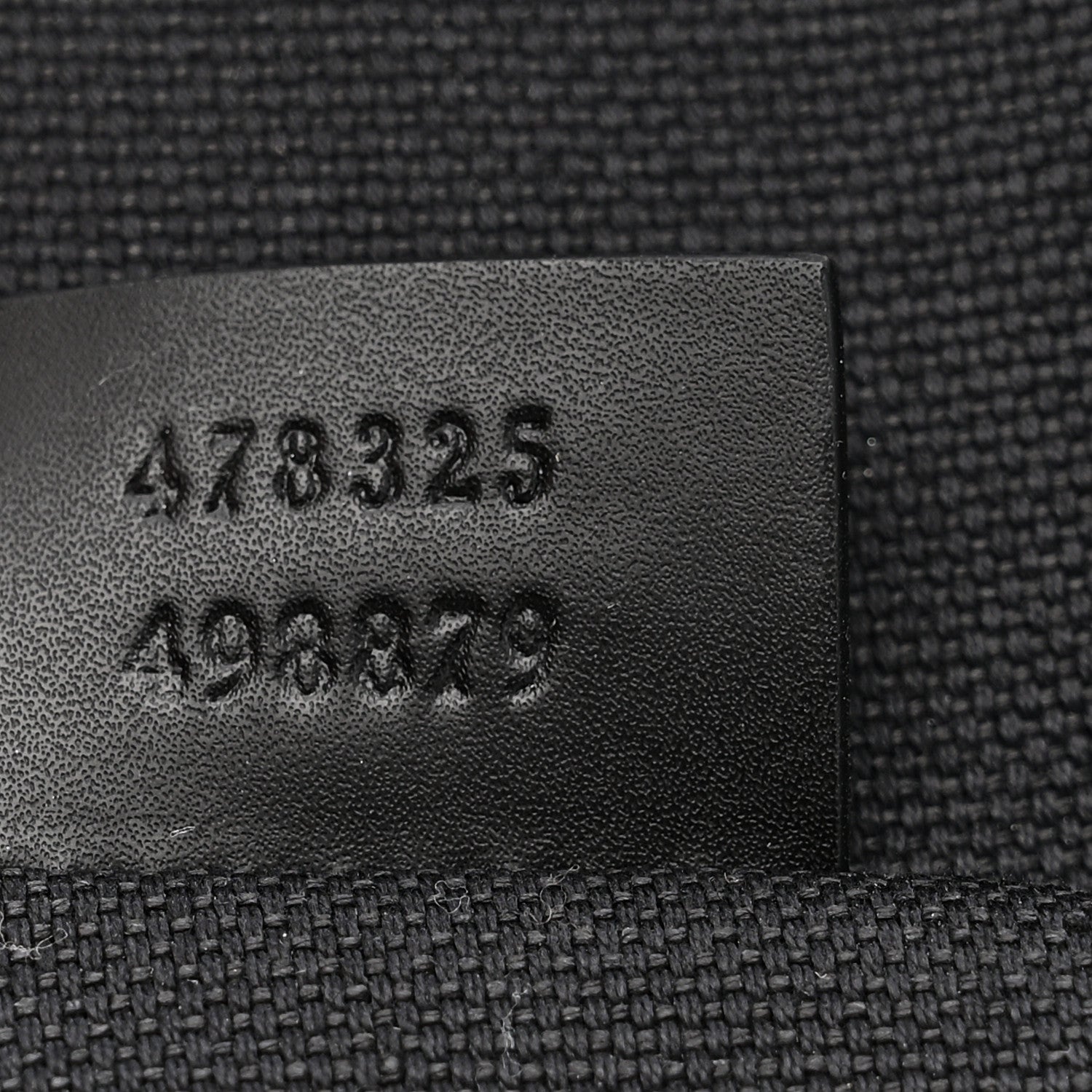 Gucci GG Supreme Monogram Web Belt Bag Black Grey 7 of 10