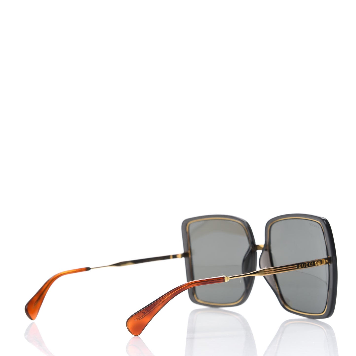 Rectangular Frame Sunglasses GG0903SA Grey