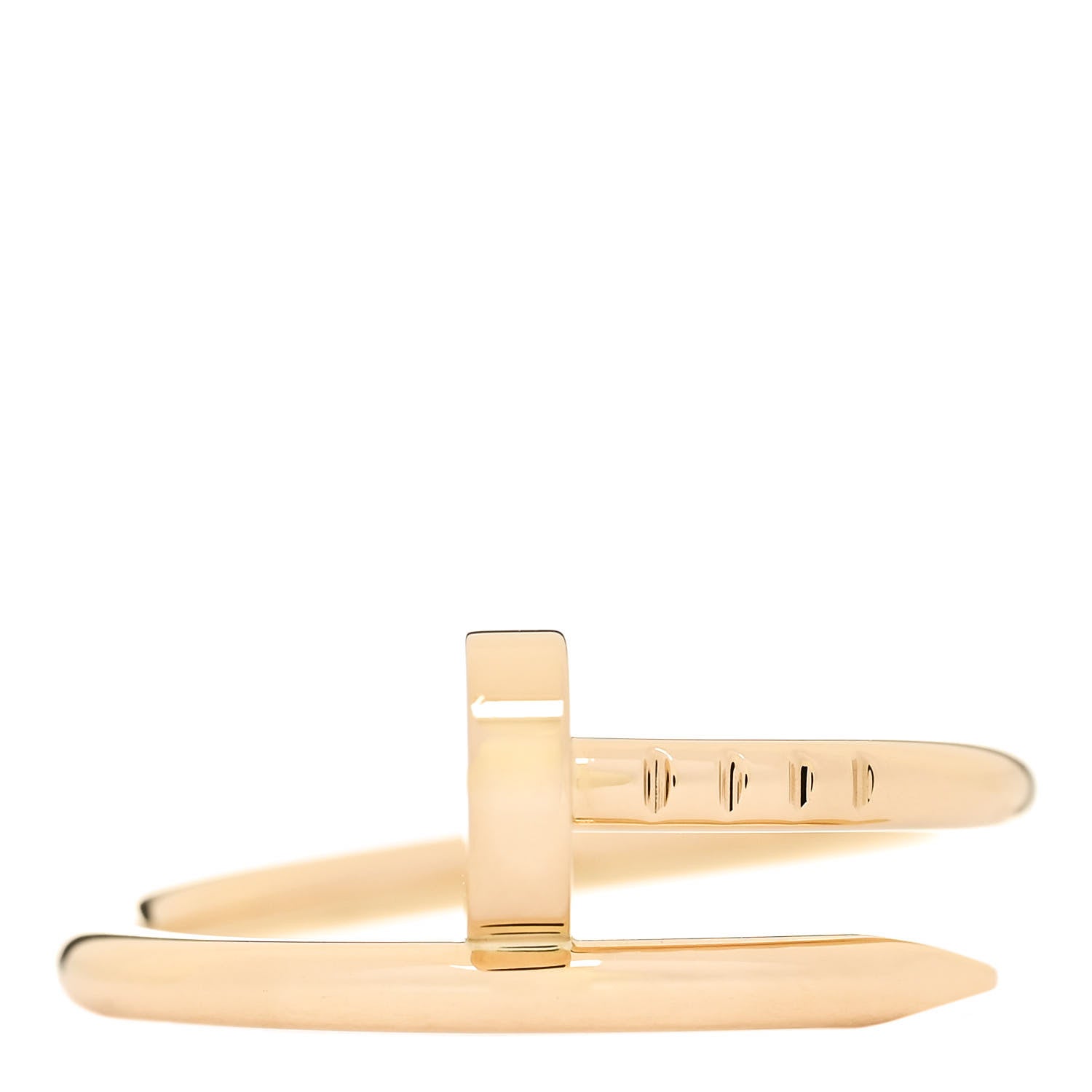 Cartier 18K Yellow Gold Small Juste Un Clou Ring 48 4.5 1 of 5