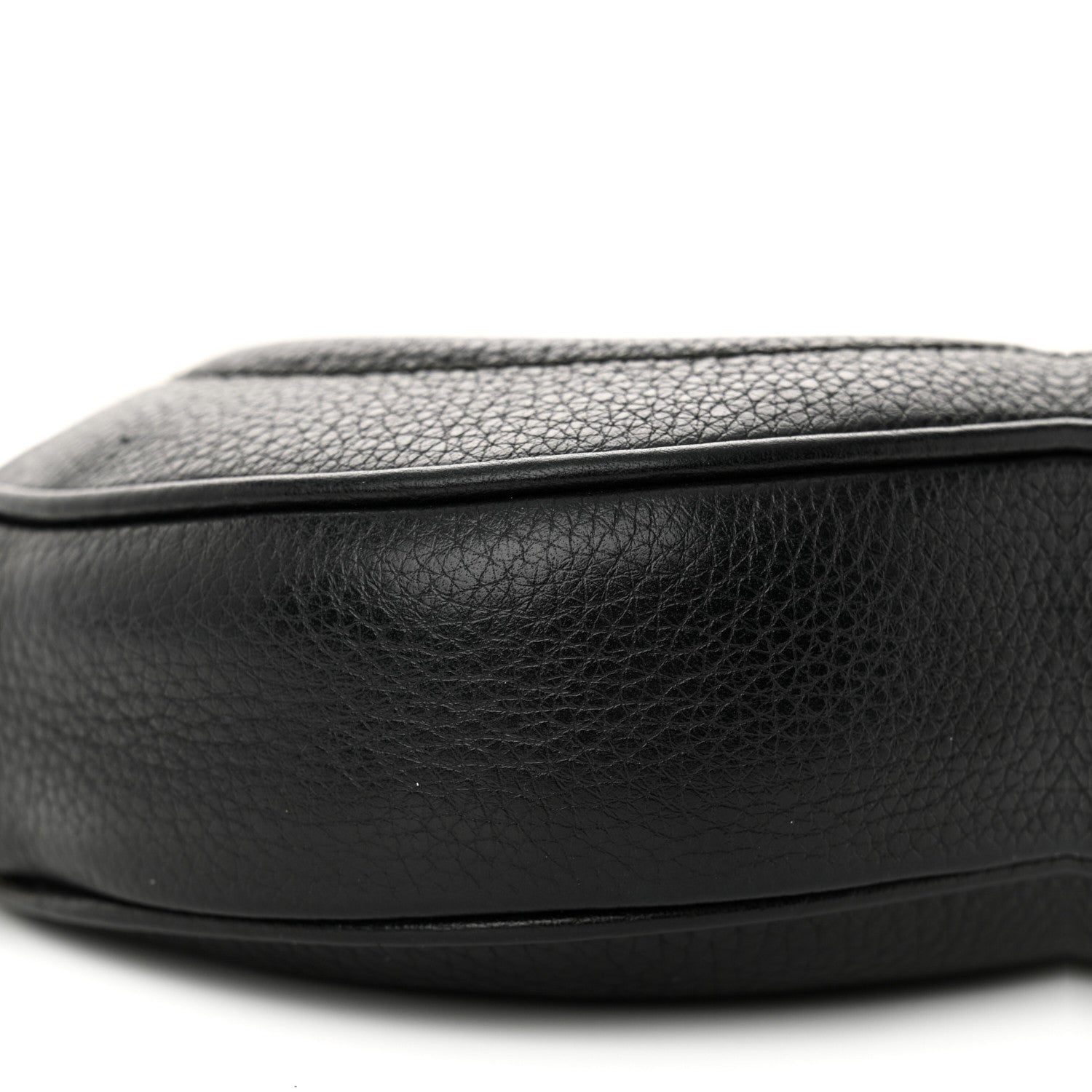 Gucci Pebbled Calfskin Mini Soho Chain Bag Black 9 of 11