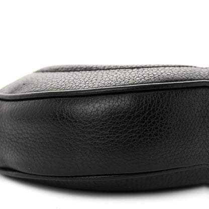 Gucci Pebbled Calfskin Mini Soho Chain Bag Black 9 of 11