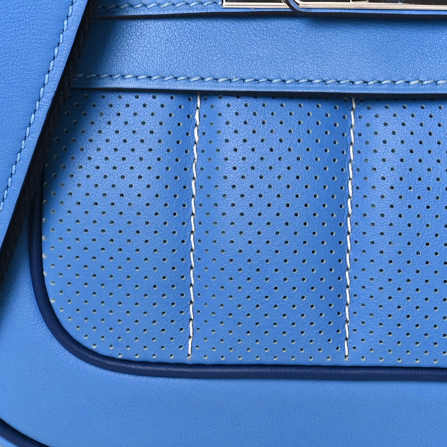 Hermes Veau Swift Mini Sac Berline Bleu Paradis Bleu Saphir 8 of 13
