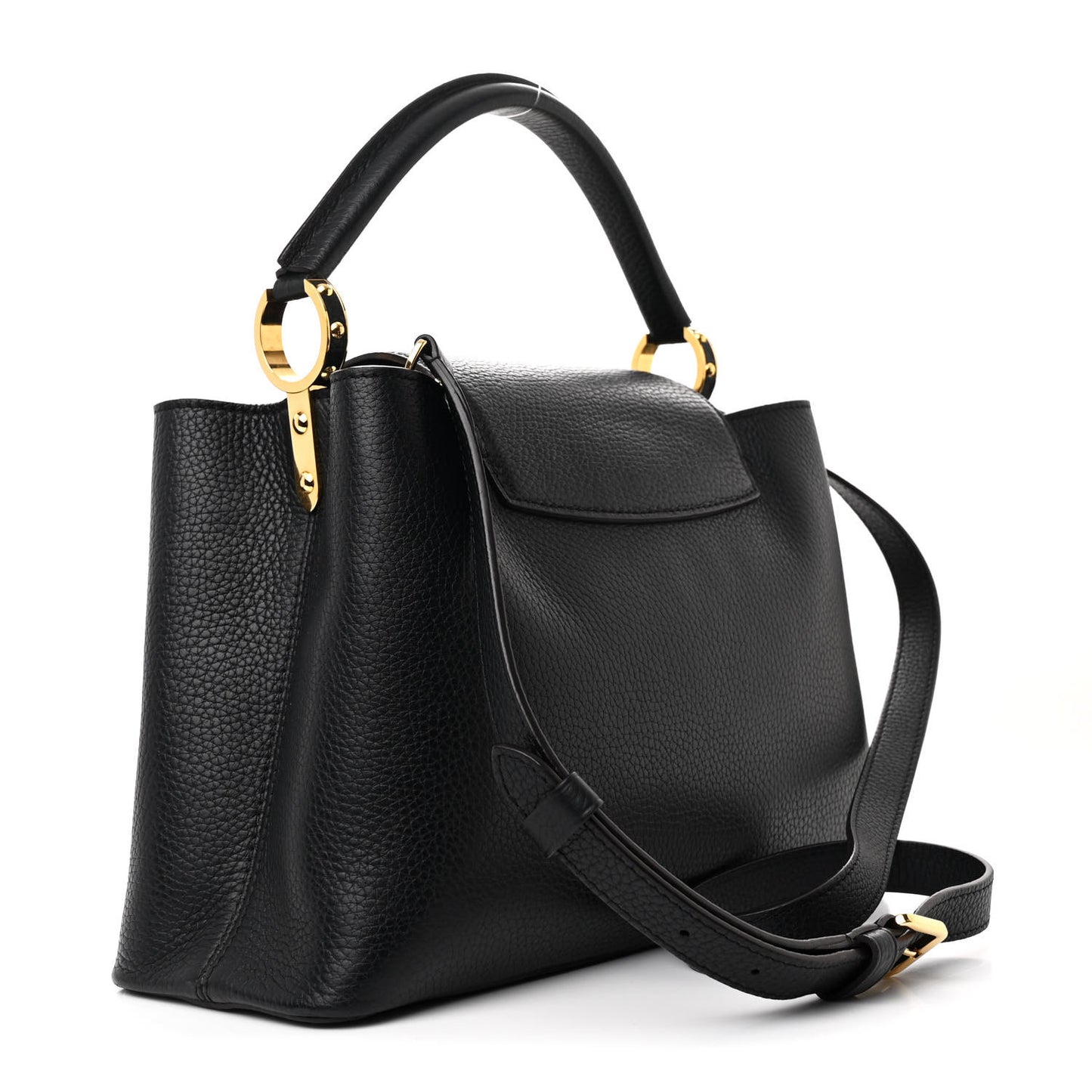 Taurillon Capucines PM Black