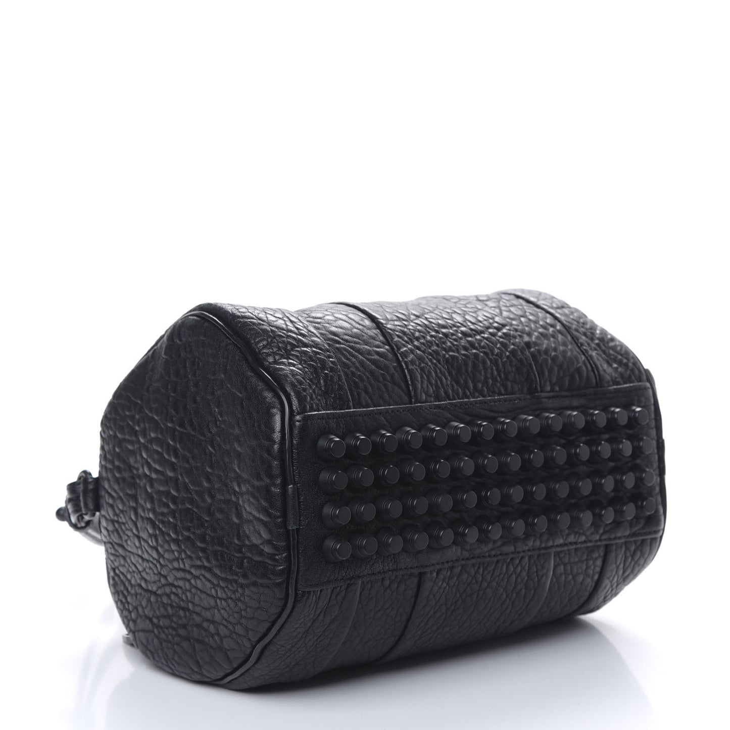 Pebbled Lambskin Rockie Black Matte Black Hardware