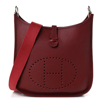 Hermes Togo Evelyne PM Rouge H 1 of 10