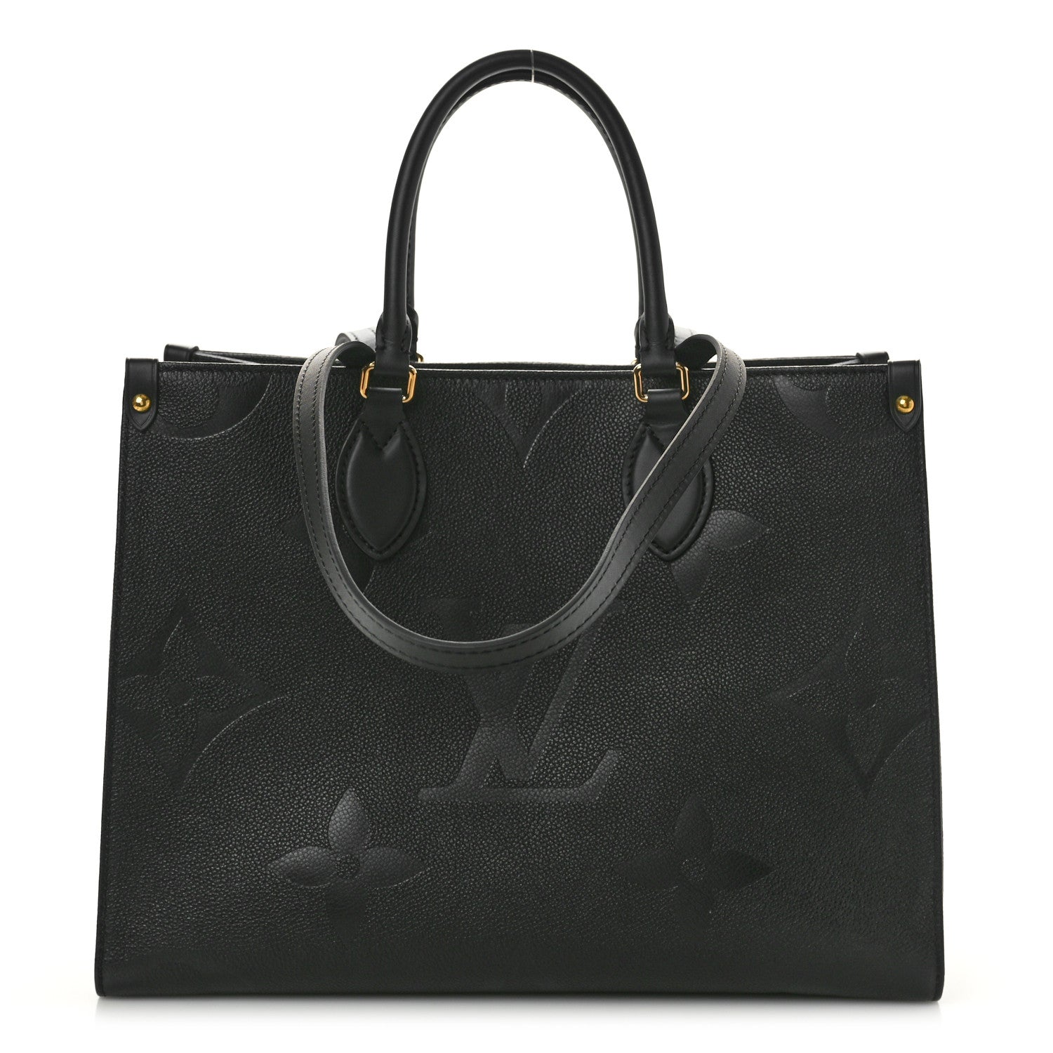 Louis Vuitton Empreinte Monogram Giant OnTheGo MM Black 1 of 9
