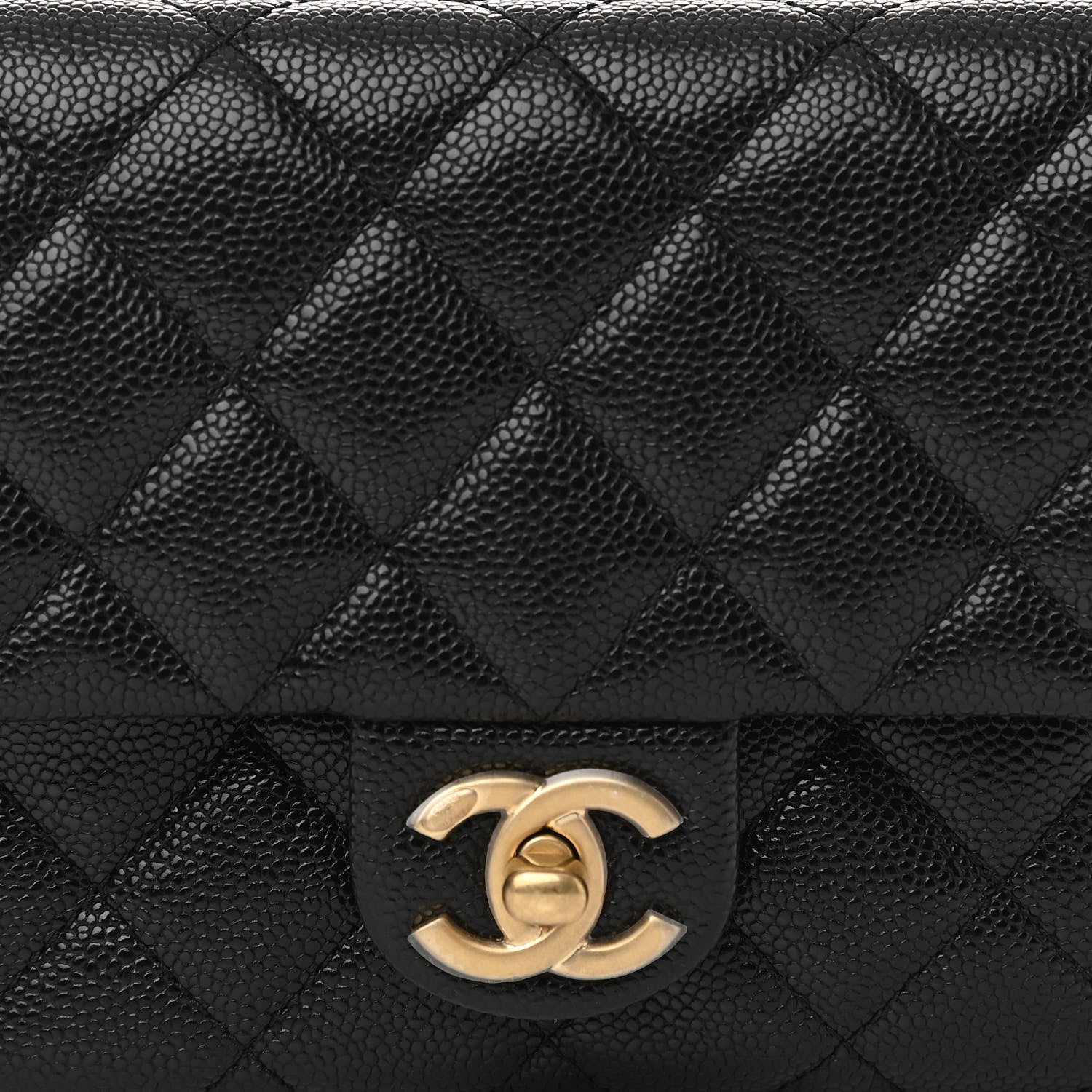 Chanel Shiny Caviar Pick Me Up Flap Belt Bag Black 9 of 12