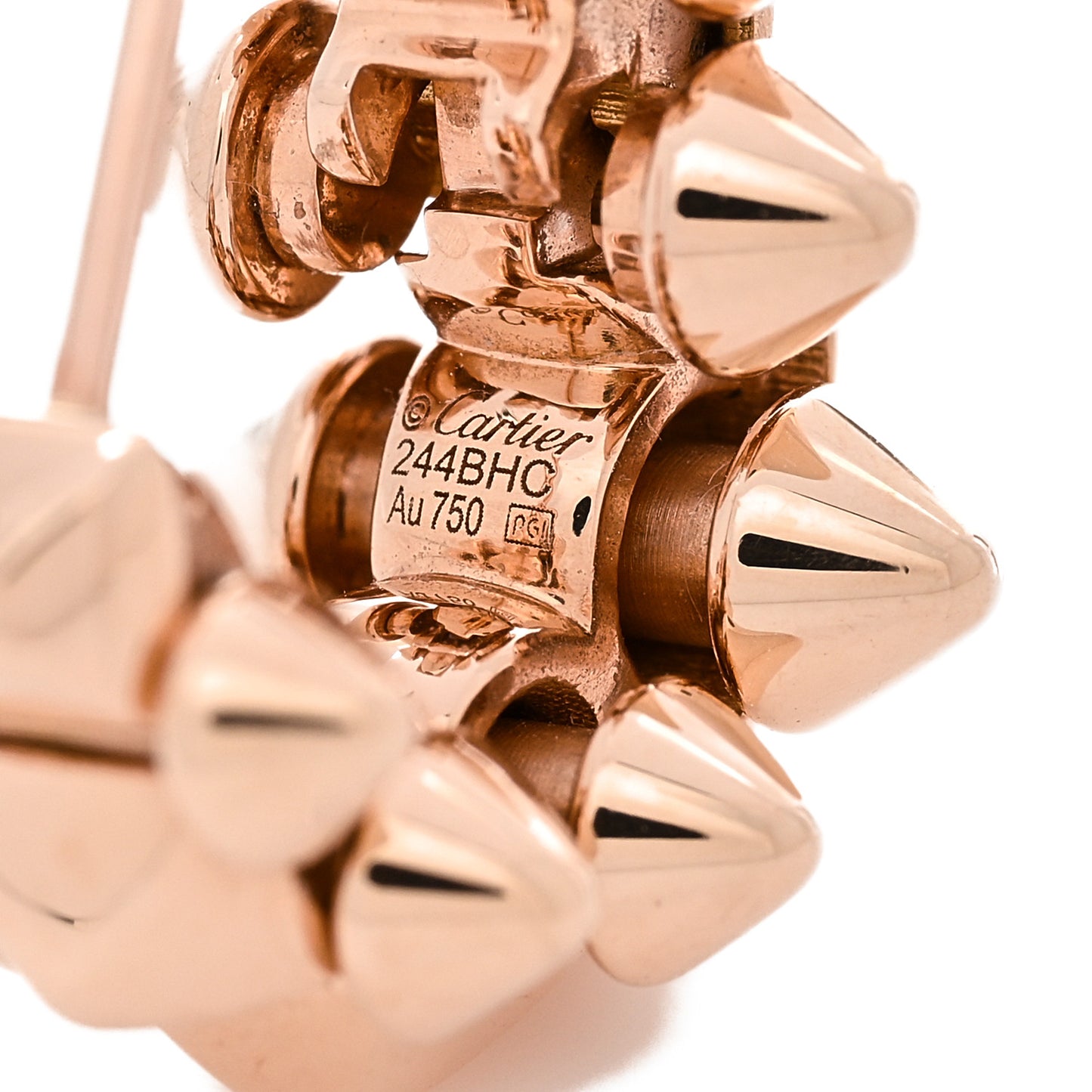 18K Pink Gold Large Clash de Cartier Single Earring