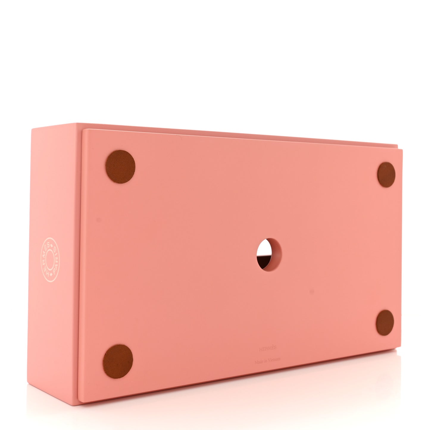 Lacquered Wood K-Box Tissue Box Pivoine Poudre