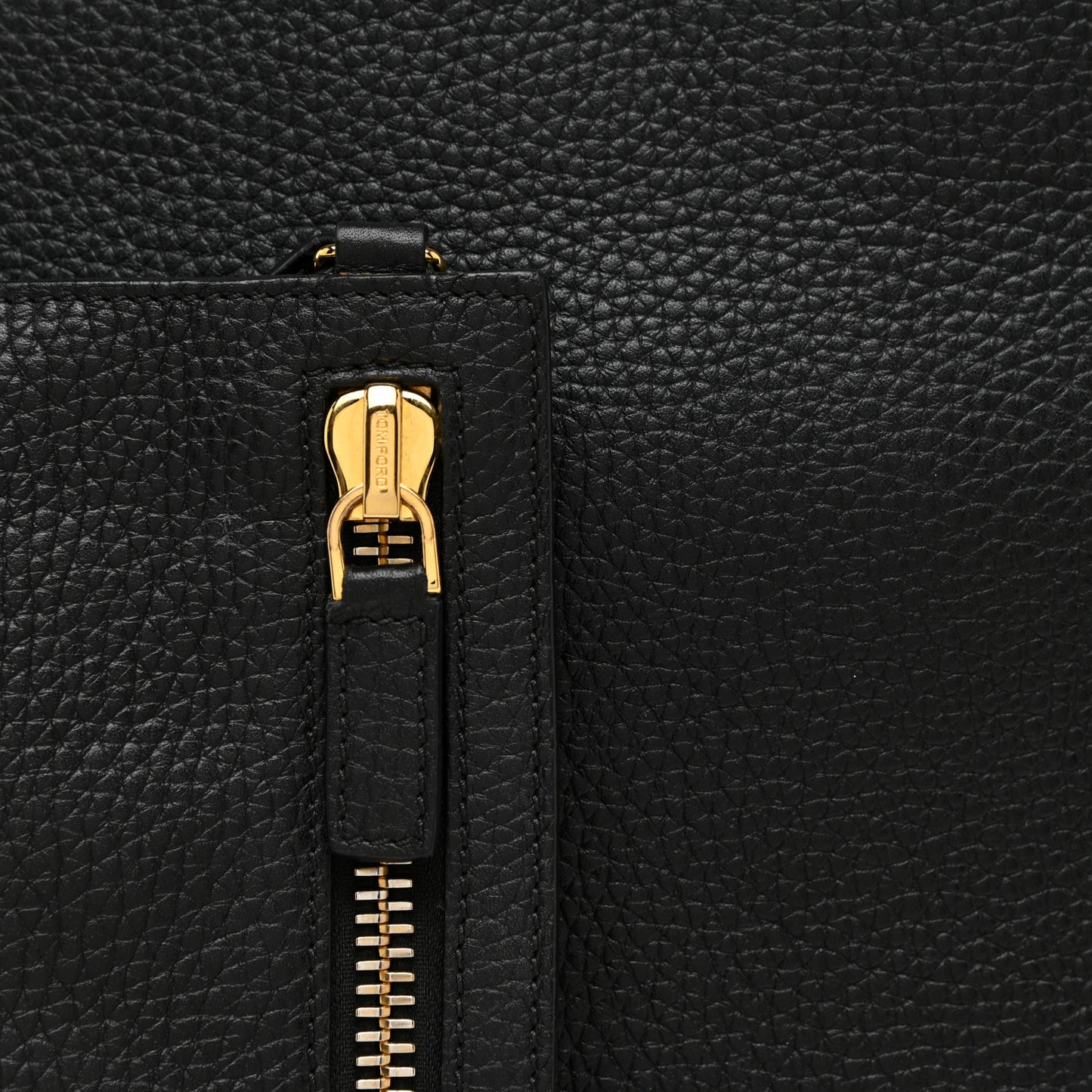 Pebbled Calfskin Small Alix Padlock Zip Hobo Bag Black